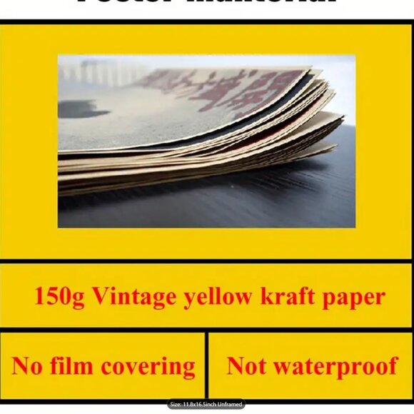 Star Wars Empire Abbey Road Mixup Kraft Paper Print Unframed - Picture 3 of 5